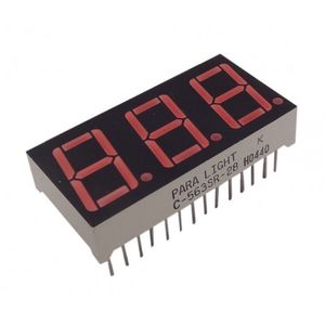 سون سگمنت 3 دیجیت 0.56 اینچ قرمز کاتد مشترک