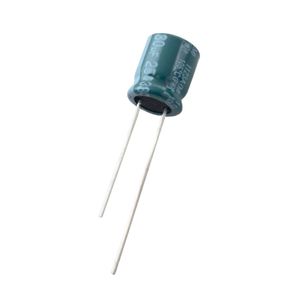 خازن الکترولیتی 330uF / 25V تایوانی مارک TAICON با طول عمر بالا