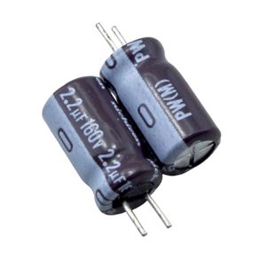 خازن الکترولیتی 2.2uF / 160V ژاپنی مارک NICHICON