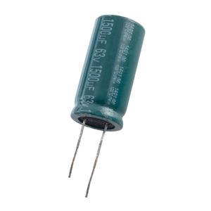 خازن الکترولیتی 1500uF / 63V تایوانی مارک TAICON با طول عمر بالا