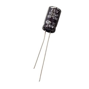 خازن الکترولیتی 100uF / 25V کره ای SAMWHA