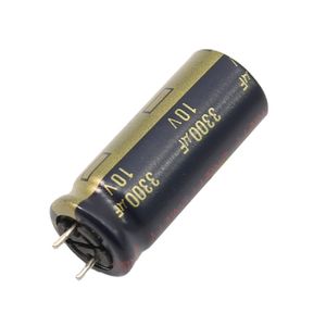 خازن الکترولیتی صوتی 3300uF / 10V مالزی مارک PANASONIC