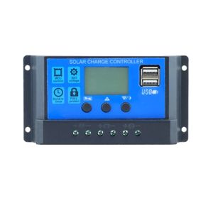 کنترلر دیجیتال شارژ خورشیدی 24-12 ولت 10 آمپر دارای LCD مدل Solar-Pro
