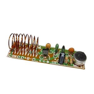 کیت میکروفون بی‌سیم فرستنده صوتی | 1.5V قدرت بالا