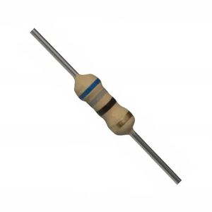 مقاومت 68 اهم 1/4 وات ±5% کربنی (68 Ohm)