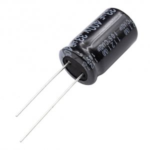 خازن الکترولیتی 33uF / 400V تایوانی مارک TAICON سری AQ