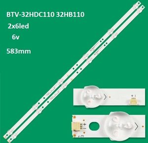 بک لایت تلویزیون بلست مدل‌های BTV-32HDC110 و 32HB110 شامل 2خط 6Led | فروشگاه سانتک