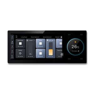 تاچ پنل صوتی و هوم سنتر اندرویدی WiFi/Zigbee لمسی هوشمند 6 اینچ ولوم دار TUYA