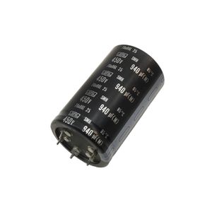 خازن الکترولیتی 940uF / 450V ژاپنی مارک NIPPON سری SMH