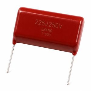 خازن پلی‌استر 2.2uF/250V 5% | 225J