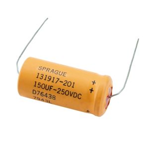 خازن الکترولیتی مقاومتی 150uF / 250V آمریکایی مارک SPRAGUE