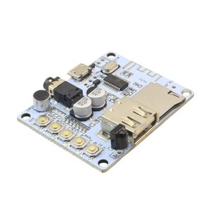 ماژول گیرنده بلوتوث صوتی TEL0108 با قابلیت پخش آهنگ از USB و TF-Card دارای میکروفن و IR Receiver