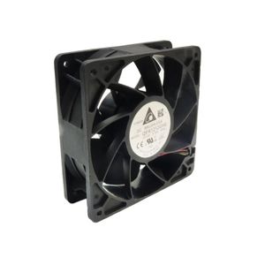جت فن بلبرینگی 12V-2.7A سایز 12x12x3.8 مارک DELTA مدل QFR1212GHE