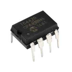 تراشه درایور ماسفت تک کانال TC4420CPA پکیج DIP
