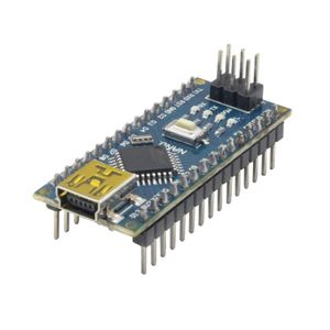 برد آردوینو نانو Arduino Nano CH340 با میکروکنترلر ATmega328P و USB Mini