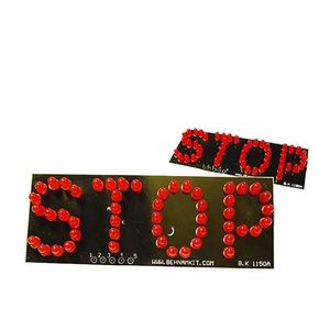 کیت پیام نورانی LED | STOP