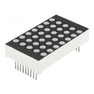 دات ماتریس 5x7 دورنگ سبز قرمز 39x22mm