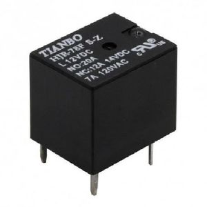 رله 12 ولت برند TIANBO بچه میلون سری T78 کد HJR-78F-S-Z