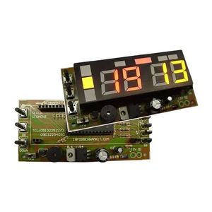 کیت ساعت دیجیتال مجهز به 10 آلارم 24 ساعته