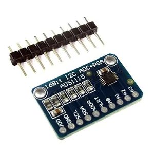 ماژول ADC 16bit I2C | ADS1115 | تبدیل سیگنال‌های آنالوگ به دیجیتال