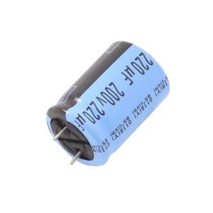 خازن الکترولیتی 220uF / 200V تایوانی مارک TAICON با طول عمر بالا