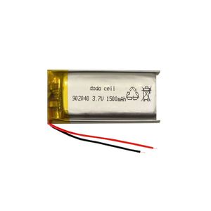 باتری لیتیوم پلیمر 3.7 ولتی سایز 902040 (1500 میلی امپر )