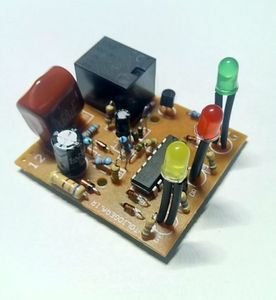برد محافظ برق یخچال و فریزر LED دار