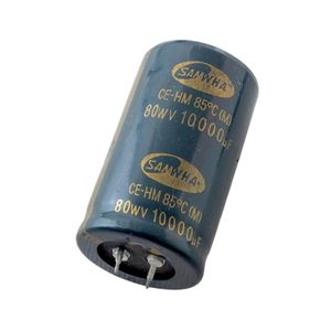 خازن الکترولیتی 10000uF / 80V کره ای مارک SAMWHA