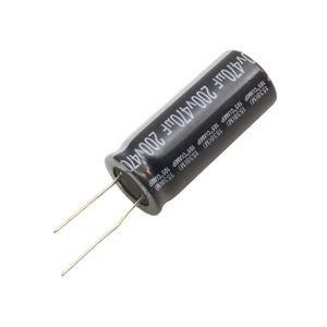 خازن الکترولیتی 470uF / 200V تایوانی مارک TAICON با طول عمر بالا