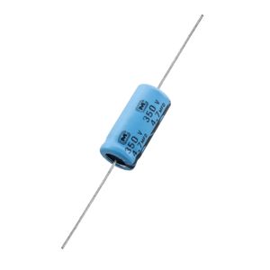 خازن الکترولیتی مقاومتی 4.7uF / 350V آکسیال مالزی مارک PANASONIC