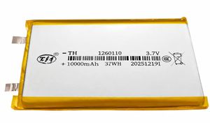 باتری پاوربانکی لیتیوم پلیمر 1260110 10000mAh