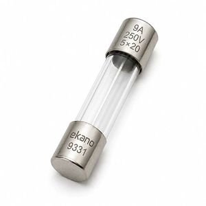 فیوز شیشه‌ای 250V 5×20 | 9A