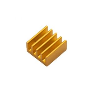هیت سینک مخصوص پردازنده و تراشه های SMD طلایی سایز 9x9x5mm