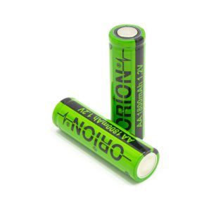باتری 1/2v قلمی شارژی 1800mAh NI-MH ORION سر تخت