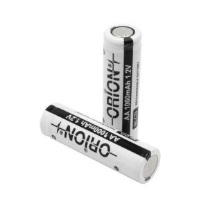 باتری قلمی سرتخت شارژی 1/2v – 1000ma اوریون