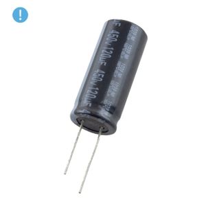 خازن الکترولیتی 120uF / 450V تایوانی مارک TAICON با طول عمر بالا