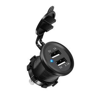 شارژر خودرویی پنلی2پورت USB 2.1A مدل MT 2U