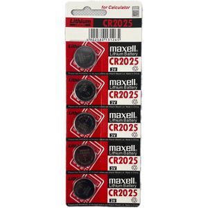 باتری سکه‌ای لیتیومی مکسل 3ولت مدل Maxell-CR2025 (تک عددی)