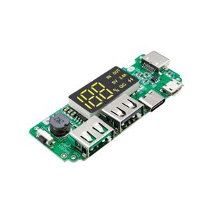 ماژول پاوربانک 5V 2.4A با نمایشگر LCD مدل H961