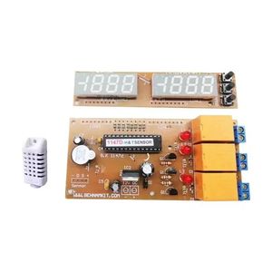 کیت کنترل دما و رطوبت با سنسور دیجیتال