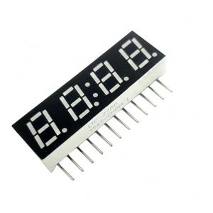 سون سگمنت 4 دیجیت ساعتی ایستاده 0.28 اینچ آبی کاتد مشترک کد LTC-2786TBE