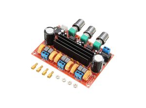 برد آمپلی فایر حرفه ای 2x50W+100W XH-M139