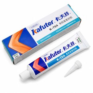 چسب سیلیکون سفید 45g | Kafuter K704