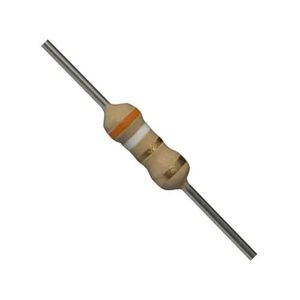 مقاومت 3.9 اهم 1/4 وات ±5% کربنی (3.9 Ohm)