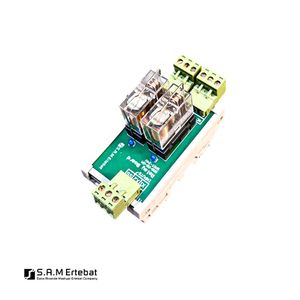 کارت رله 2تایی 24 ولت 16 آمپر Relay Board