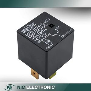 رله 24V قدرت 5 پایه تایوانی مارک SONG CHUAN کد 896l-1CH-C