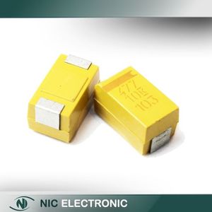 خازن تانتال 470UF 10V(E)SMD 10%