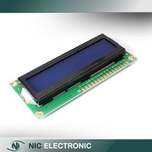 نمایشگر LCD کاراکتری 1602 (16*2) بک لایت آبی