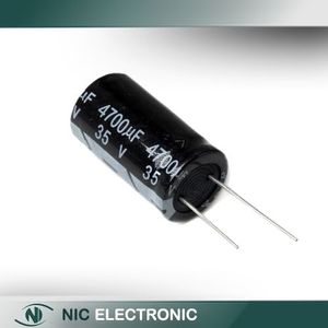 خازن الکترولیتی 4700UF/35V-18X30-105C-BLACK