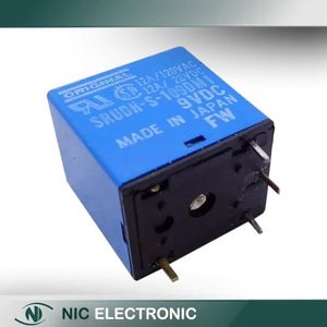 رله 9V مینیاتوری 4 پایه مارک OEG کد SRUDH-S-109DM1